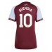 Maillot de foot Aston Villa Emiliano Buendia #10 Domicile vêtements Femmes 2025-26 Manches Courtes